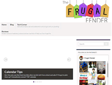 Tablet Screenshot of frugalfender.com